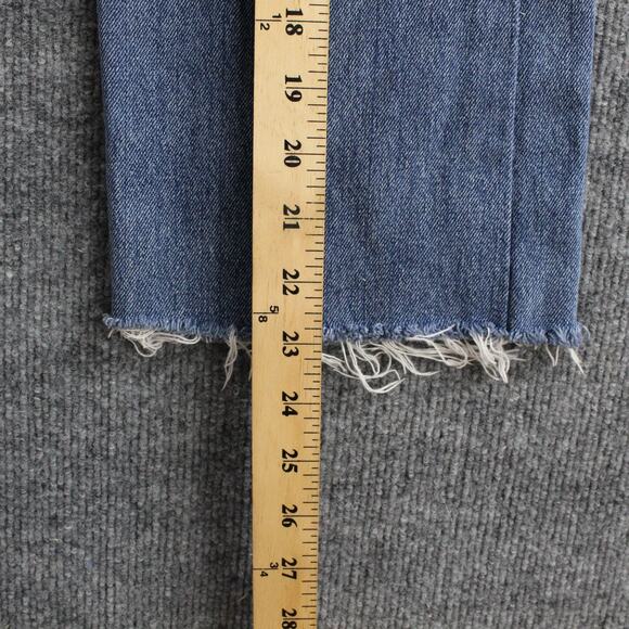 Reformation Jeans Womens 28 Fawcett Wide Leg Cropped Celtic Wash Denim Blue Chic - Picture 12 of 15